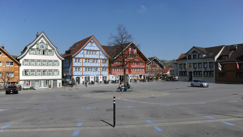 Der Landsgemeindeplatz bleibt dieses Jahr leer. (Archivbild: H9/Hans Ulrich Gantenbein)