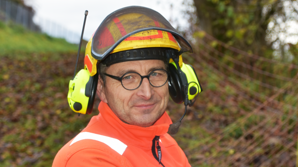 Christian Gemperle vom Forstbetrieb am Säntis kümmert sich um sieben Gemeinden.