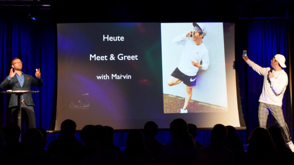 Das interaktive Präventionstheater handelt von Marvin, einem Influencer. (Bilder: hst)