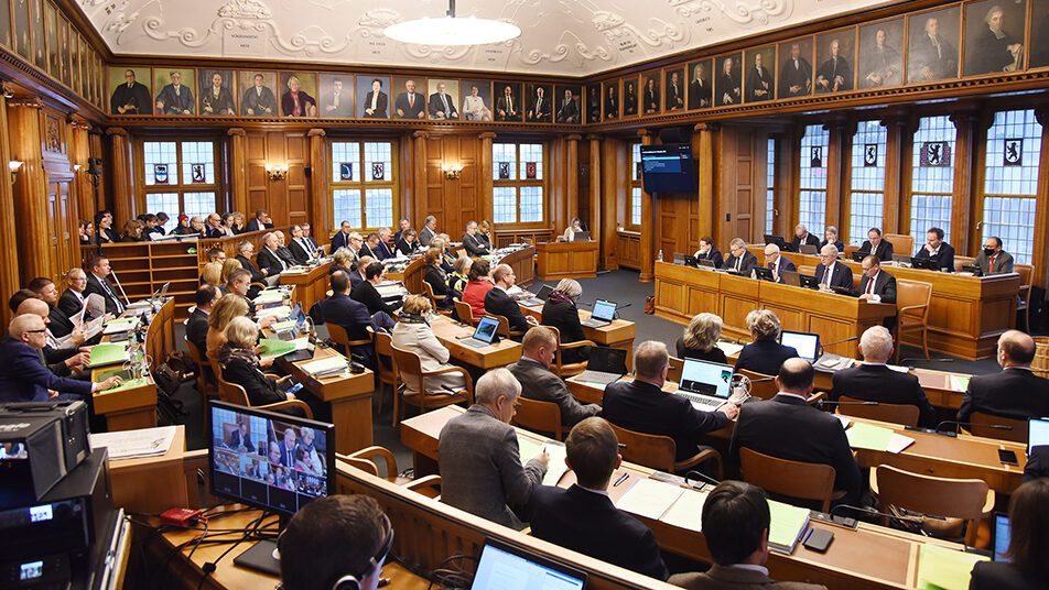 Die Kantonsratssitzung im Februar 2024 wird auf zwei Tage verlängert. (Bild: Archiv app24/H9)