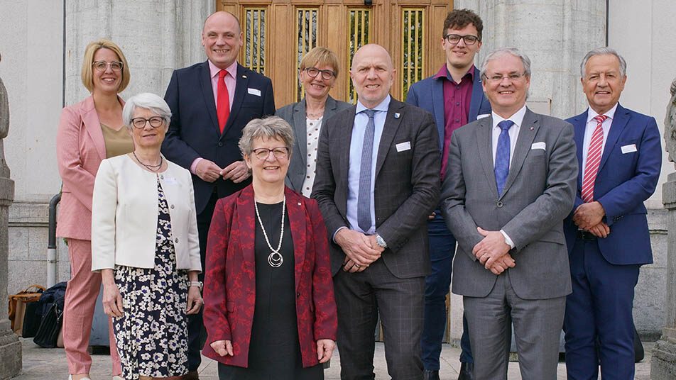 Die Parlamentspräsidentinnen und -präsidenten der Mitglieder in der Internationalen Bodensee-Parlamentarierkonferenz. (Bilder: zVg)