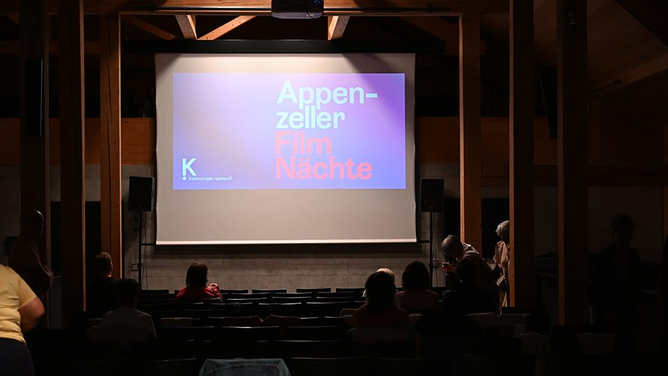 Der stimmungsvolle «Kinosaal» in der Kunsthalle Appenzell.