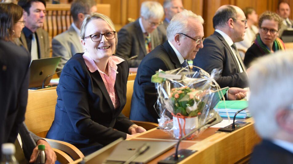 Nicole Graf nahm letztmals an der Kantonsratssitzung teil.