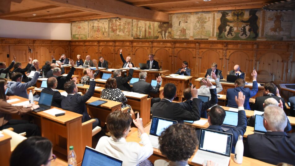 Am Montag kam der Grosse Rat zu einer ausserordentlichen Session zusammen. (Bilder: Hans Ulrich Gantenbein)