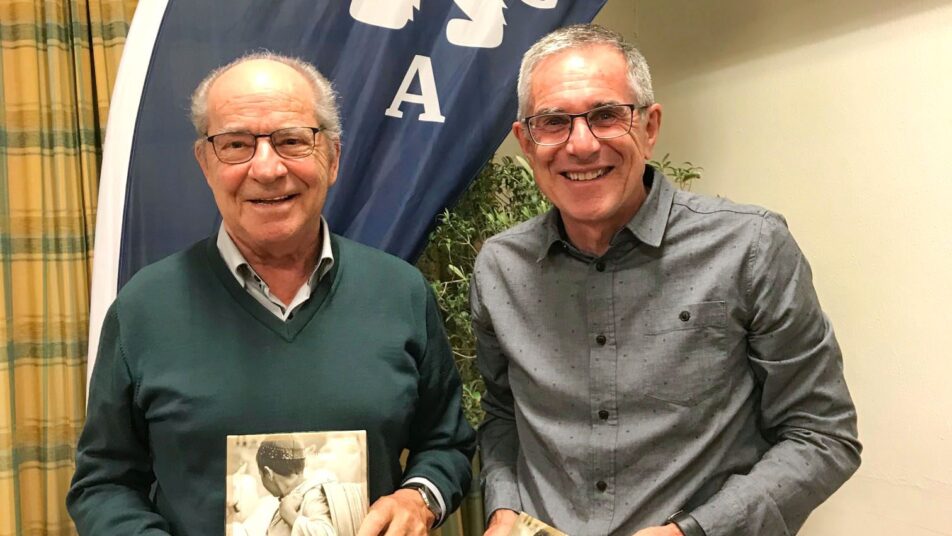 Geehrt für langjährige Mitgliedschaften: Willy Räss, 70 Jahre (links) und Toni Heim, 50 Jahre.