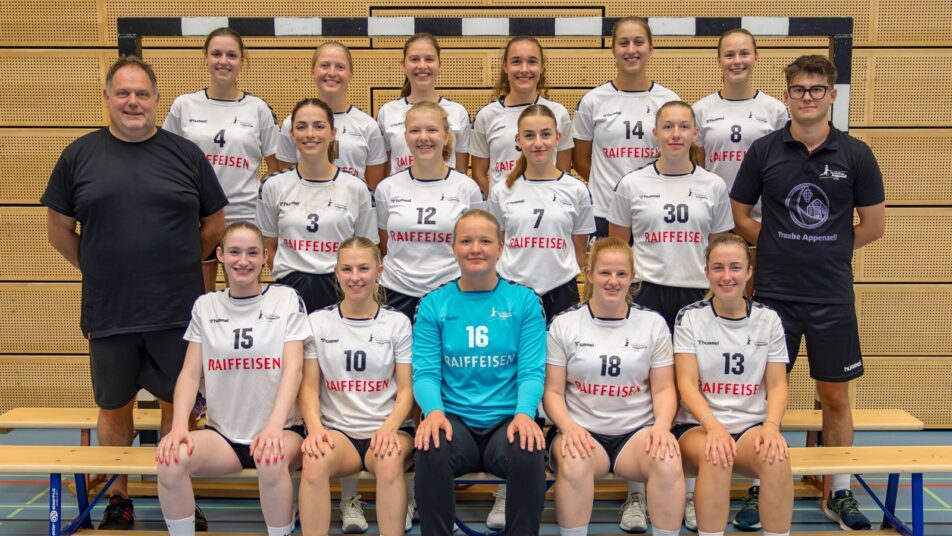 Das Damen-1-Team des TV Appenzell kassierte im Aargau zwar eine Niederlage, zeigte aber einen guten Auftritt. (Bild: zVg)