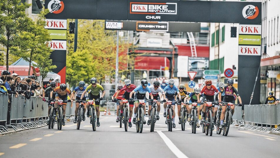 In Chur wurde am vergangenen Wochenende die «ÖKK Bike Revolution»-Saison eröffnet. (Bilder: zVg)