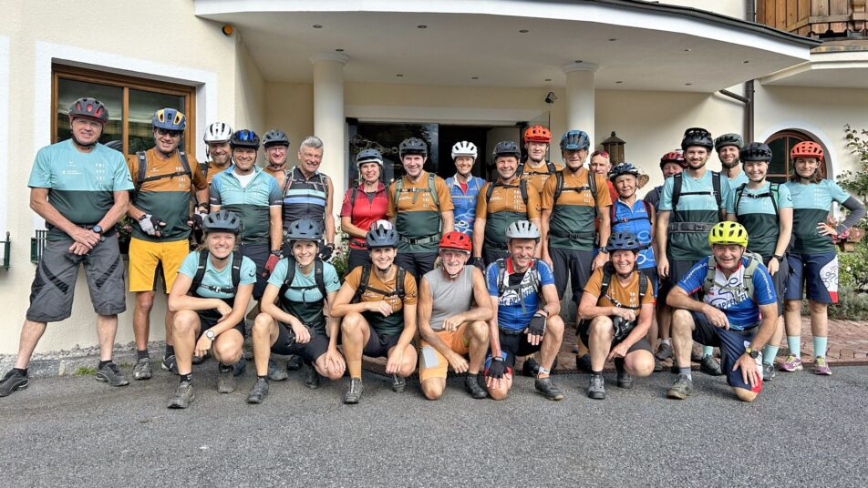 28 Angehörige des Rad- und Mountainbikeclubs Appenzell nahmen am Bikeweekend teil. (Bild: zVg)
