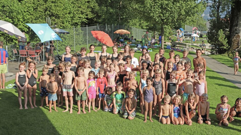 Bei besten Bedingungen und grossartiger Stimmung konnte der Vereinsanlass des Schwimmclubs Appenzell durchgeführt werden. (Bild: zVg)