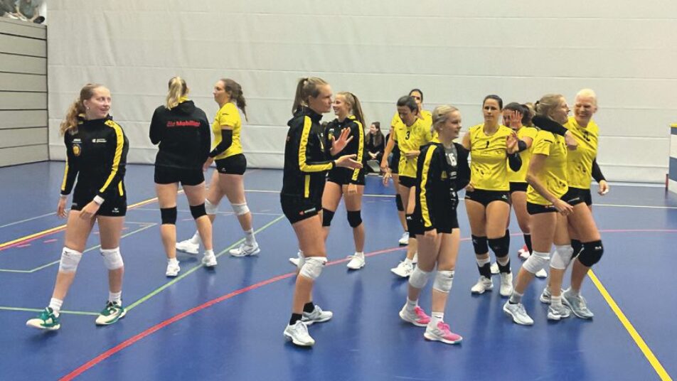 Freude herrscht bei den Appenzeller Volleyballerinnen. (Bild: zVg)