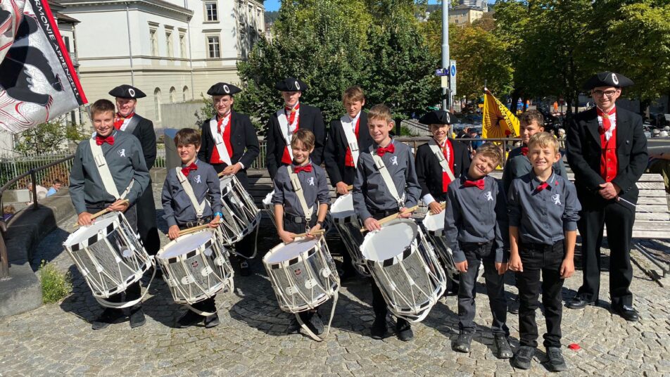 Der Ausflug nach Zürich hat sich für die erfolgreichen Jungtambouren der MG Harmonie Appenzell gelohnt. (Bild: zVg)