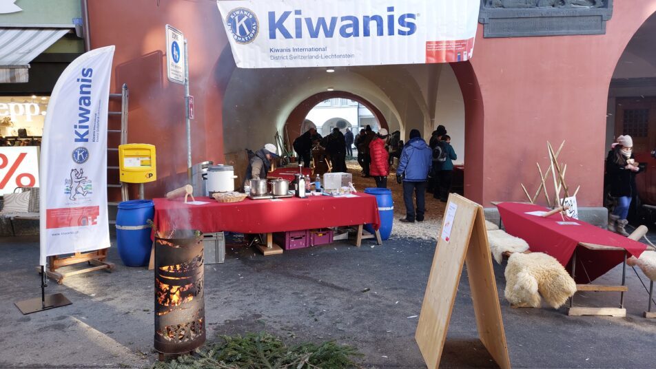 Der Kiwanis Club Appenzell organisierte den traditionsreichen Anlass.